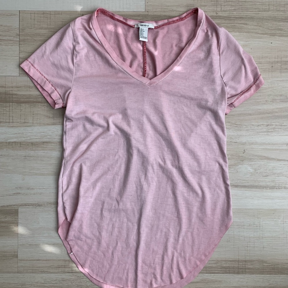 Forever 21 Pink T-Shirt